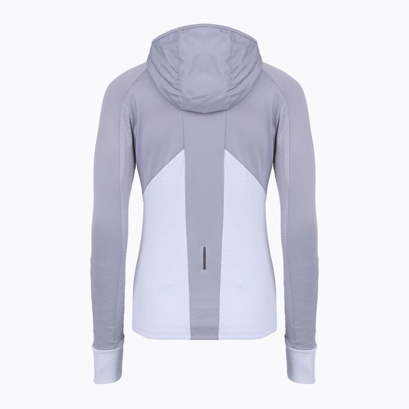 Dámská běžecká bunda Mizuno Active Warm Hybrid Full Zip Hooded quicksilver 6