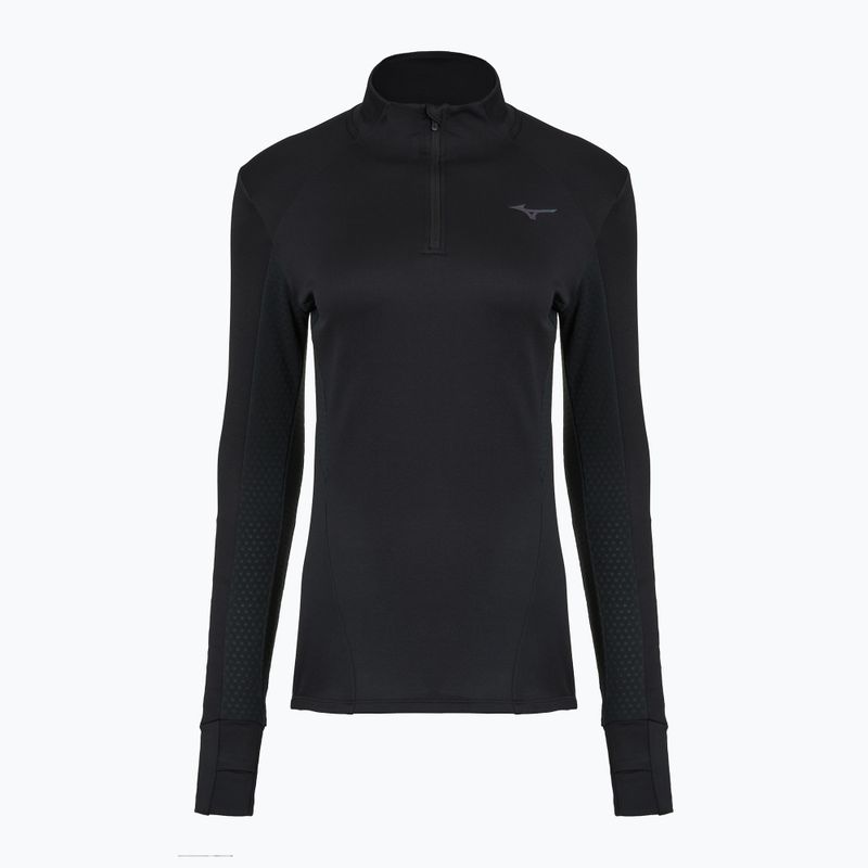 Dámská běžecká mikina Mizuno Active Warm Half Zip black