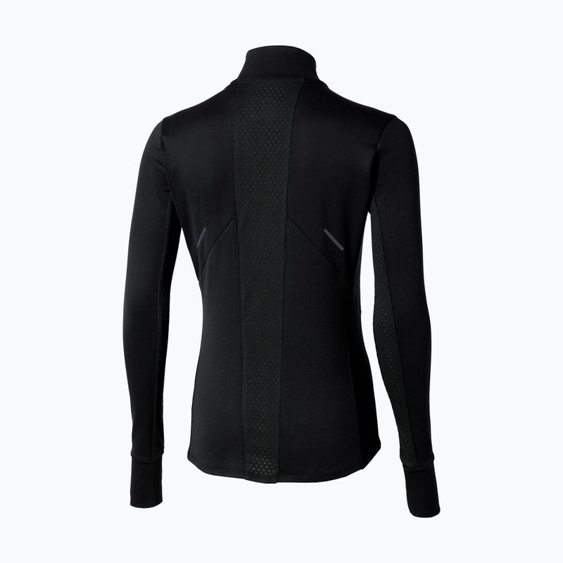 Dámská běžecká mikina Mizuno Active Warm Half Zip black 2