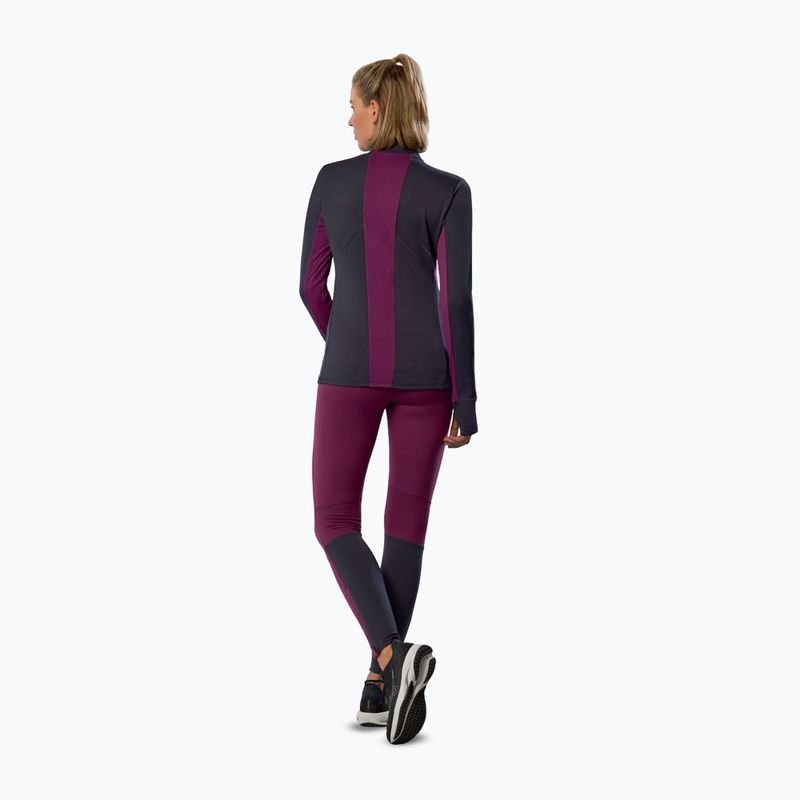 Dámská běžecká mikina Mizuno Active Warm Half Zip baritone blue 4