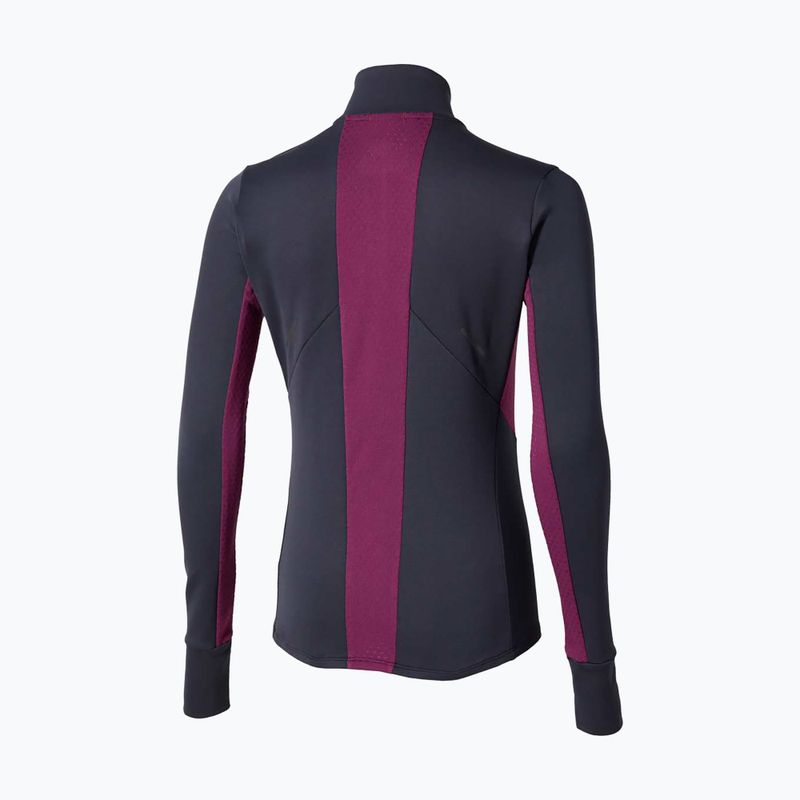 Dámská běžecká mikina Mizuno Active Warm Half Zip baritone blue 6