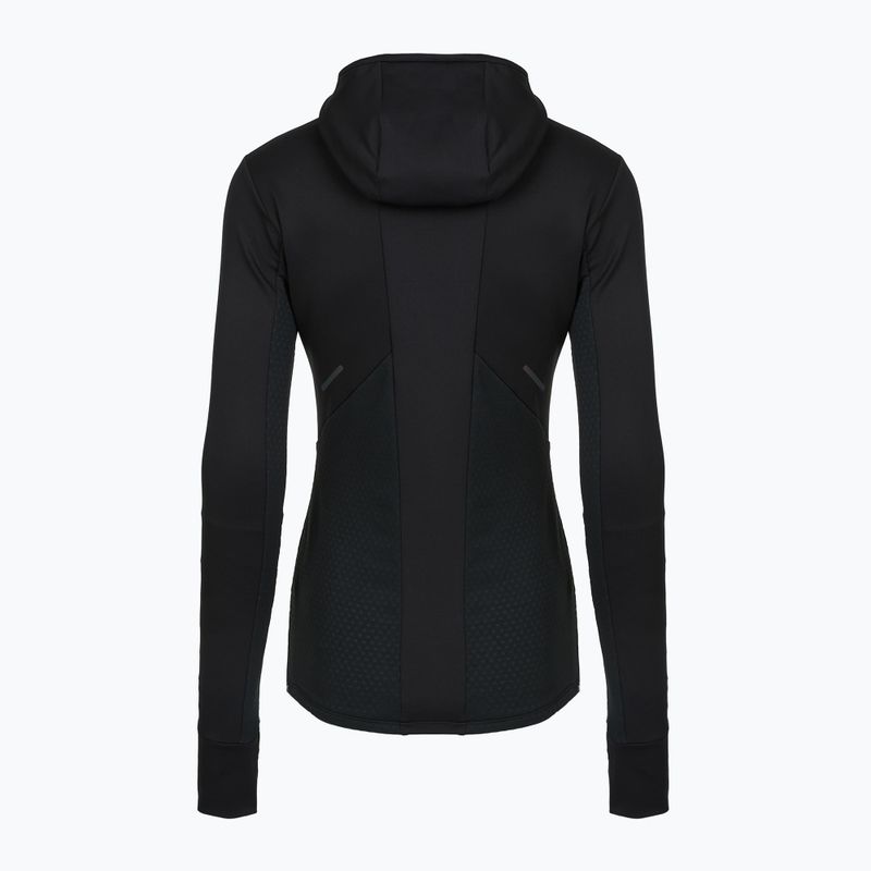 Dámská běžecká mikina Mizuno Active Warm Hooded black 2