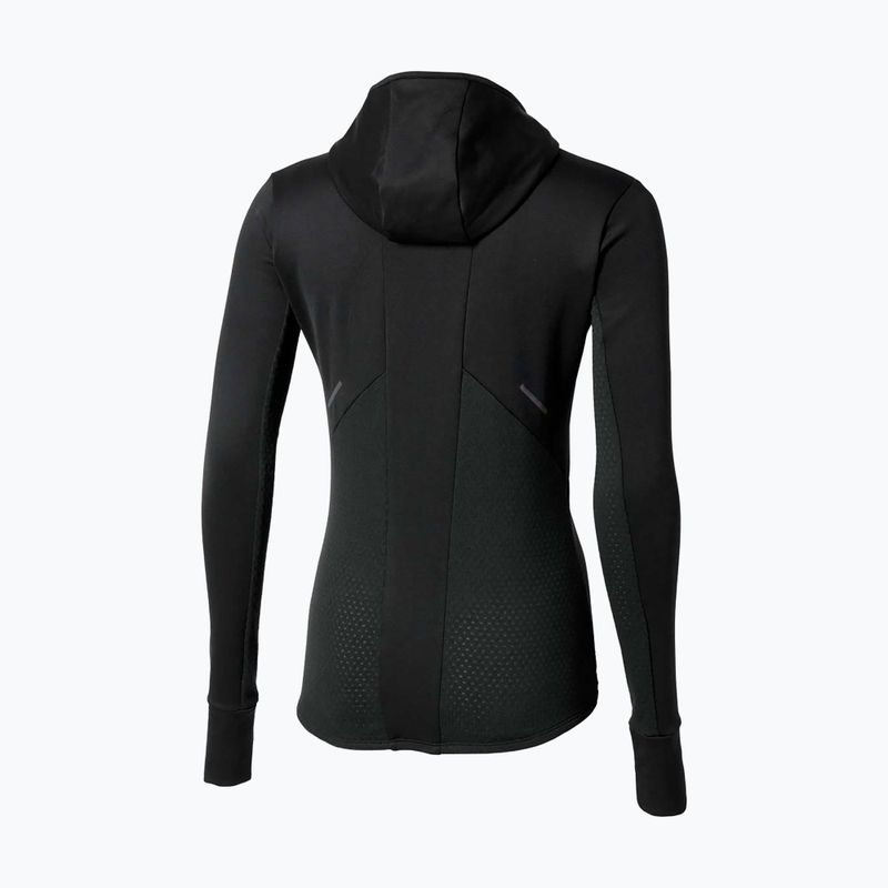 Dámská běžecká mikina Mizuno Active Warm Hooded black 2