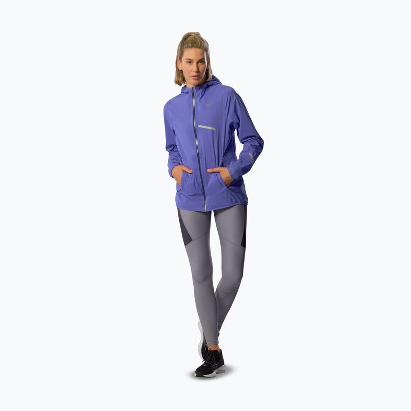 Dámská běžecká bunda Mizuno Waterproof 20K ER iris bloom 2