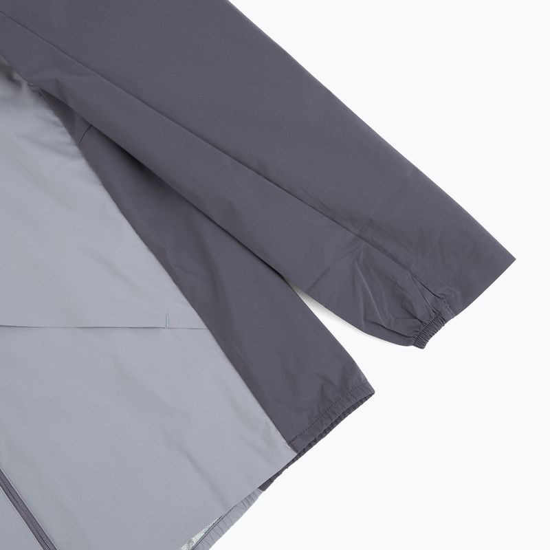 Pánská běžecká bunda Mizuno Tech Thermal Charge Hooded quiksilver 4