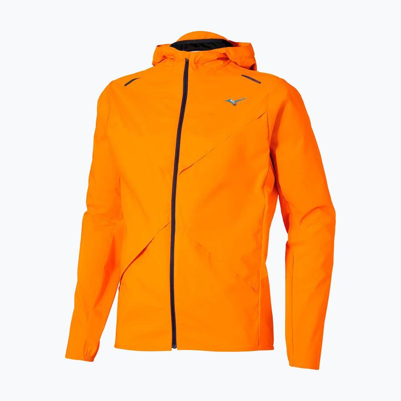 Pánská běžecká bunda Mizuno Tech Thermal Charge Hooded tangelo 5