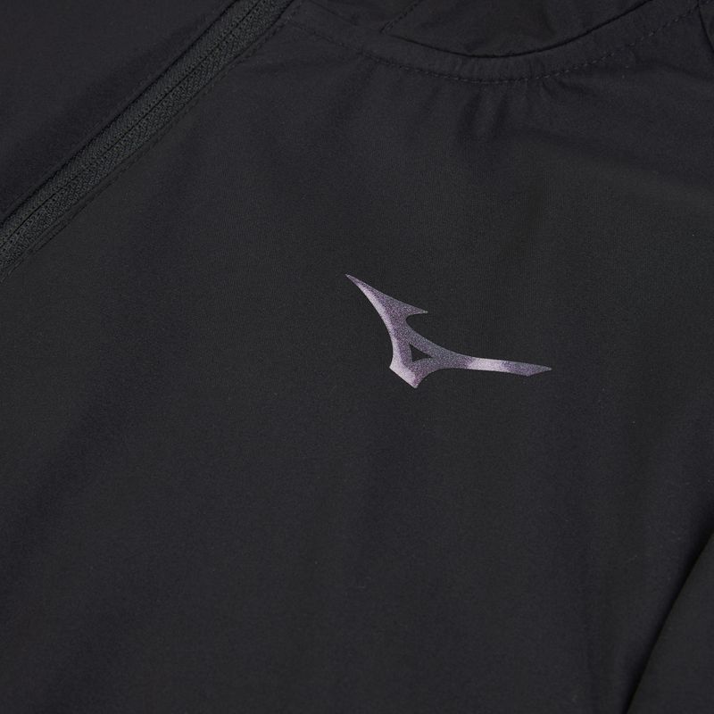 Dámská běžecká bunda Mizuno Tech Thermal Charge Hooded black 3