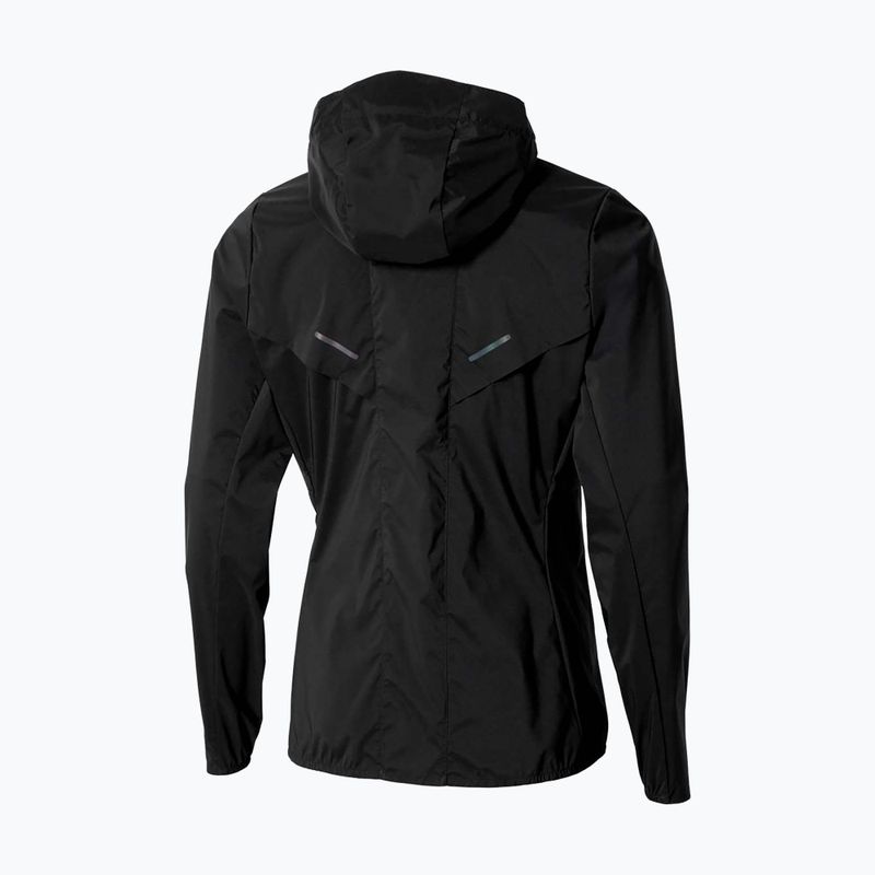 Dámská běžecká bunda Mizuno Tech Thermal Charge Hooded black 2