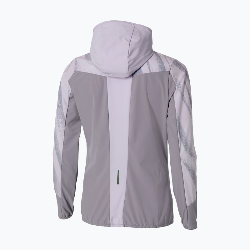 Dámská běžecká bunda Mizuno Active Alpha Hodded icelandic blue 2