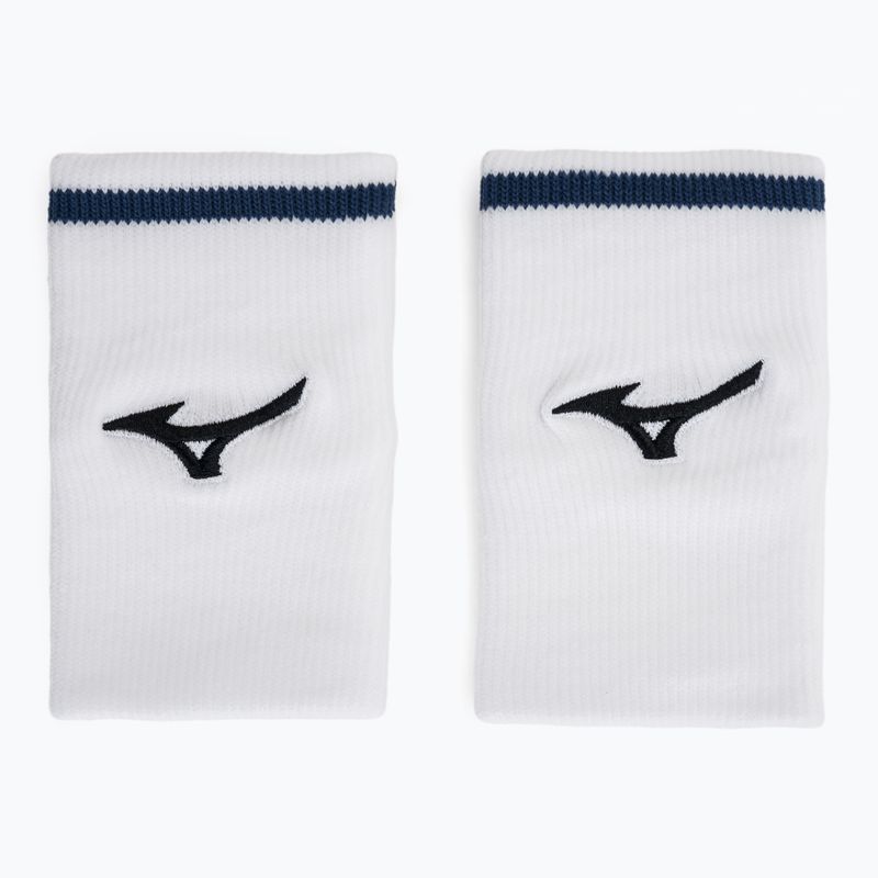 Náramek z froté Mizuno Wristband Long With Line 6P white/estate blue