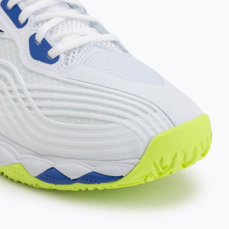 Tenisové boty Mizuno Wave Enforce Tour 2 CC white/dazzling blue/lightning 7