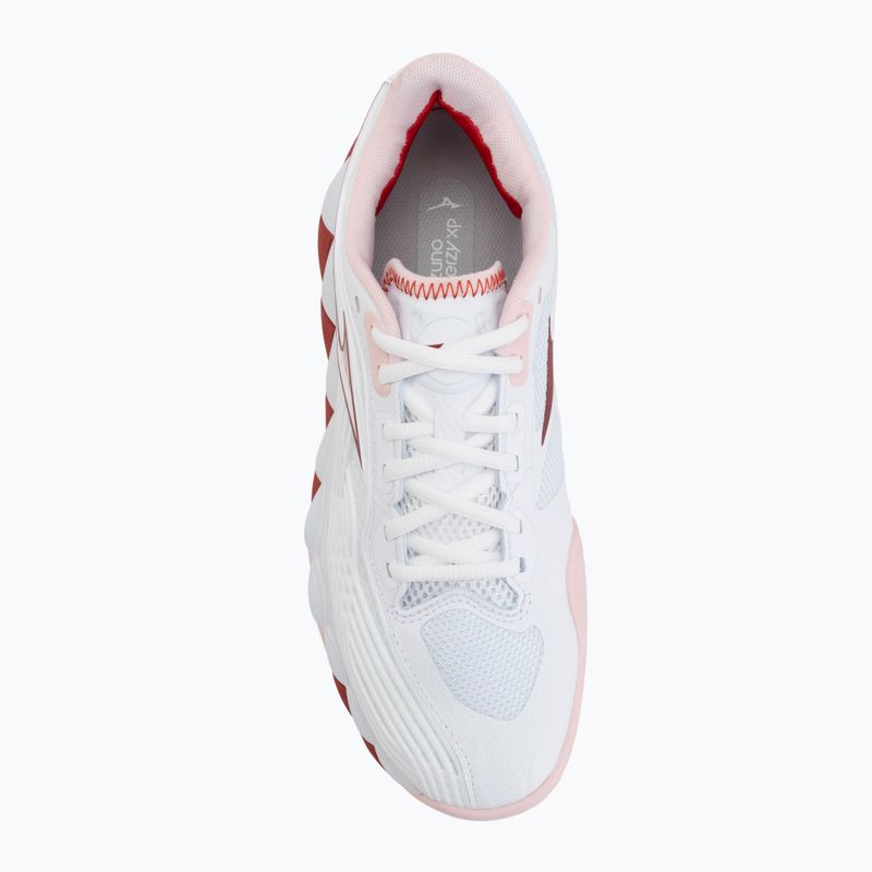 Dámské tenisové boty Mizuno Wave Enforce Tour 2 CC white/pinkesque/barbados/cherry 5
