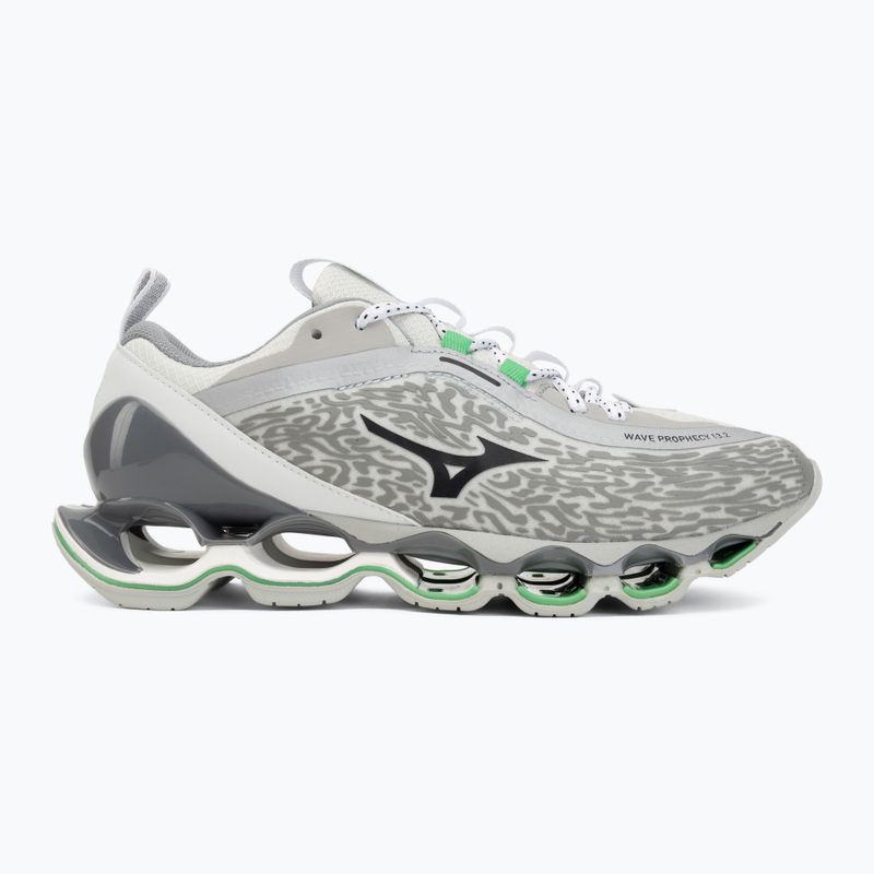 Boty Mizuno Wave Prophecy 13.2 harbor mist/black/vibrant green 2