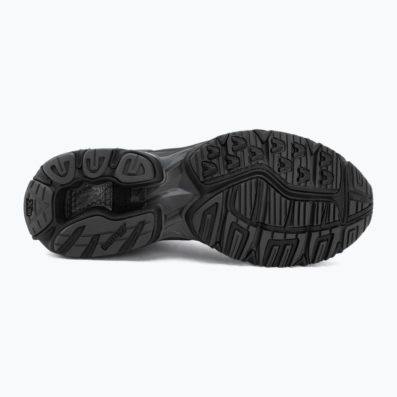 Boty Mizuno Wave Rider 10 black/black sand/metallic gray 4