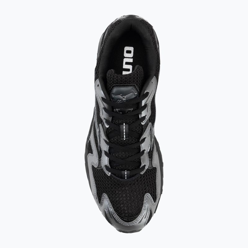 Boty Mizuno Wave Rider 10 black/black sand/metallic gray 5