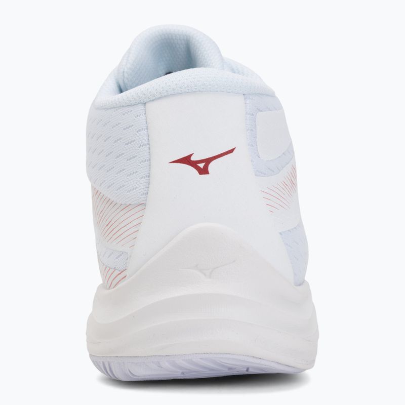 Dámské volejbalové boty Mizuno Lightning Select Mid white/rose elegance/lava falls 6