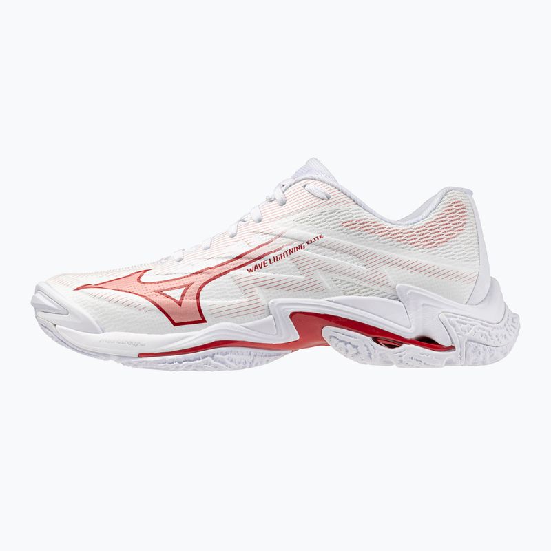Dámské volejbalové boty Mizuno Wave Lightning Elite white/rose elegance/lava falls 8