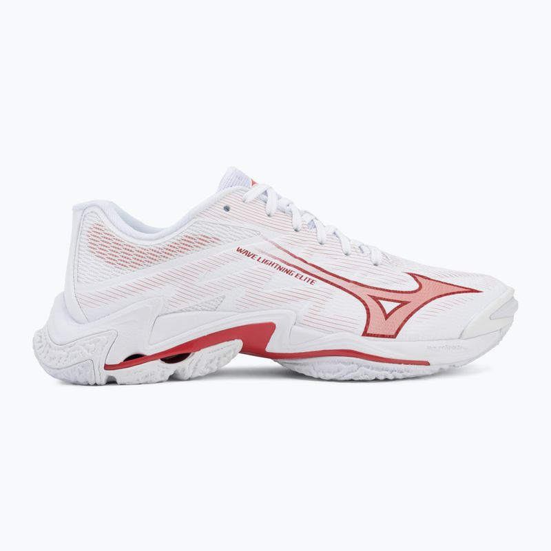 Dámské volejbalové boty Mizuno Wave Lightning Elite white/rose elegance/lava falls 2