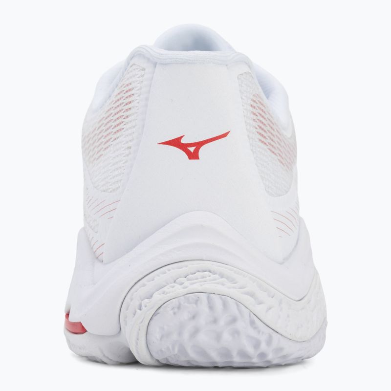 Dámské volejbalové boty Mizuno Wave Lightning Elite white/rose elegance/lava falls 6