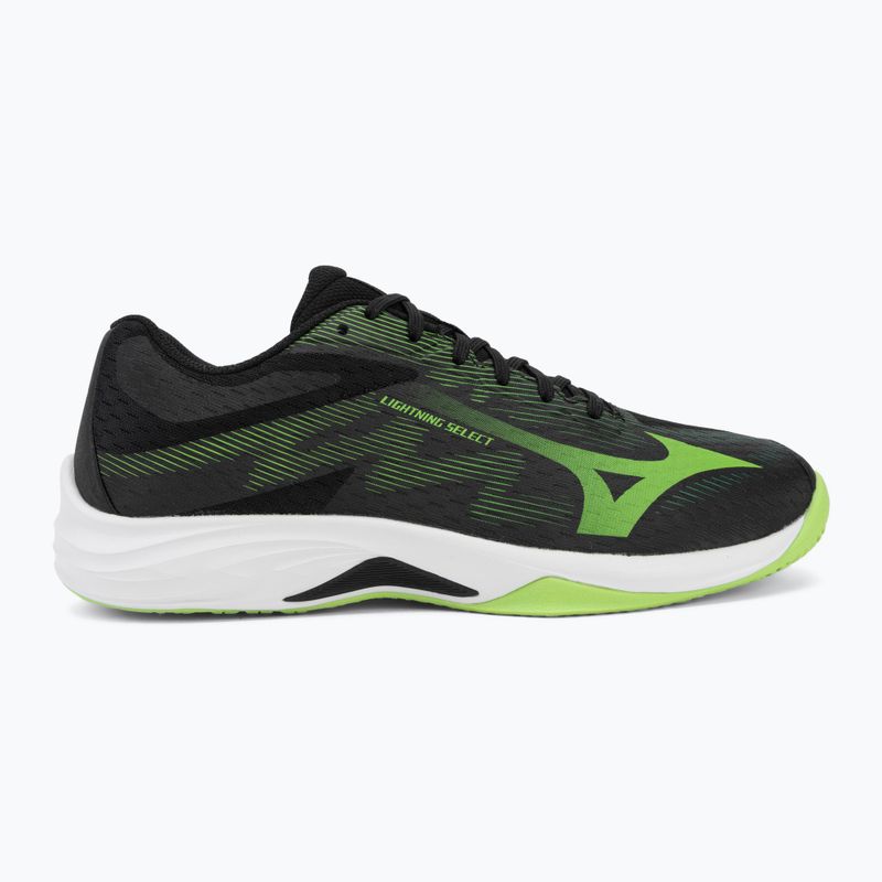 Volejbalové boty Mizuno Lightning Select black/jasmine green 2