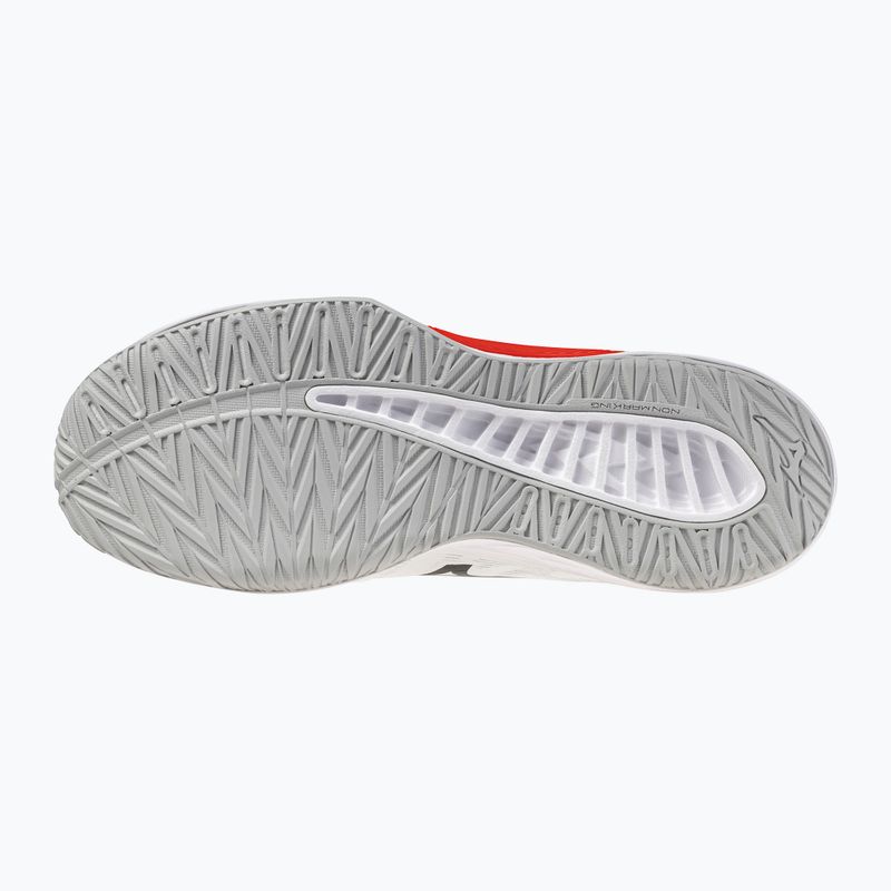 Volejbalové boty Mizuno Lightning Select white/black/fiery red 2