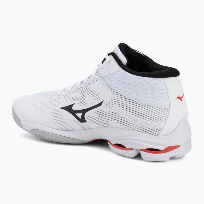Volejbalové boty Mizuno Wave Lightning Pro Mid white/black/fiery red 3