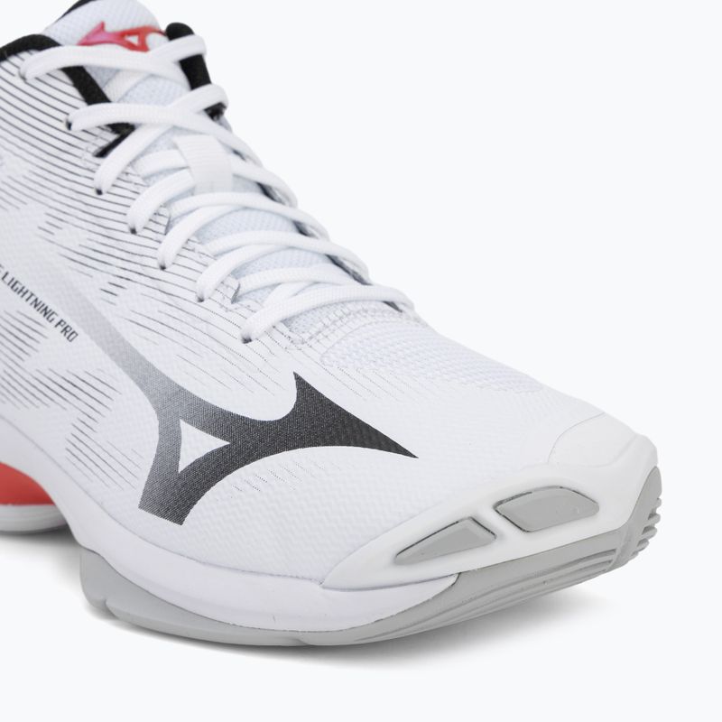 Volejbalové boty Mizuno Wave Lightning Pro Mid white/black/fiery red 7