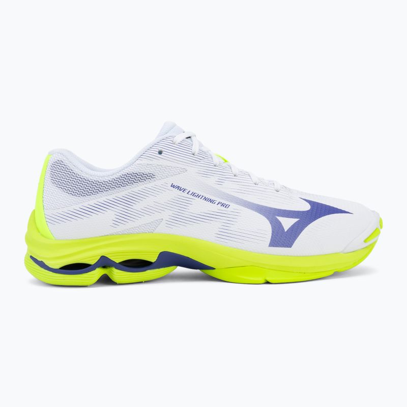 Volejbalové boty Mizuno Wave Lightning Pro white/lighting yellow/dazzling blue 2