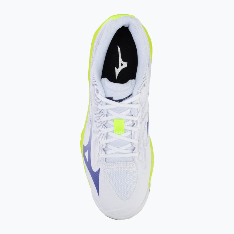 Volejbalové boty Mizuno Wave Lightning Pro white/lighting yellow/dazzling blue 5