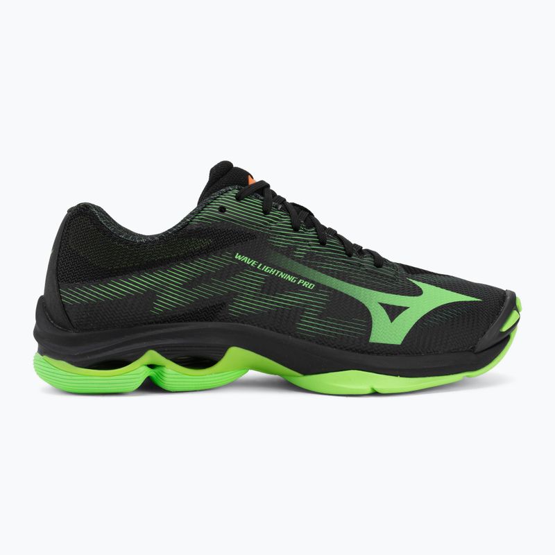 Volejbalové boty Mizuno Wave Lightning Pro black/gloving apple/mandarin orange 2