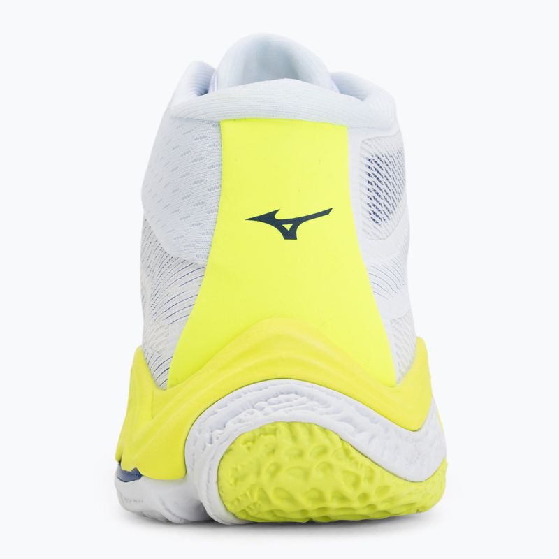 Volejbalové boty Mizuno Wave Lightning Elite Mid white/lighting yellow/dazzling blue 6