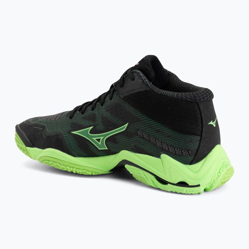 Volejbalové boty Mizuno Wave Lightning Elite Mid black/glowing apple/mandarin orange 3