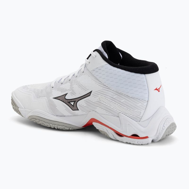 Volejbalové boty Mizuno Wave Lightning Elite Mid white/black/fiery red 3