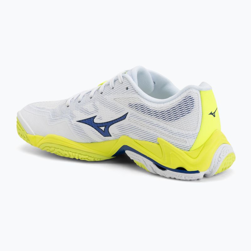 Volejbalové boty Mizuno Wave Lightning Elite white/lighting yellow/dazzling blue 3