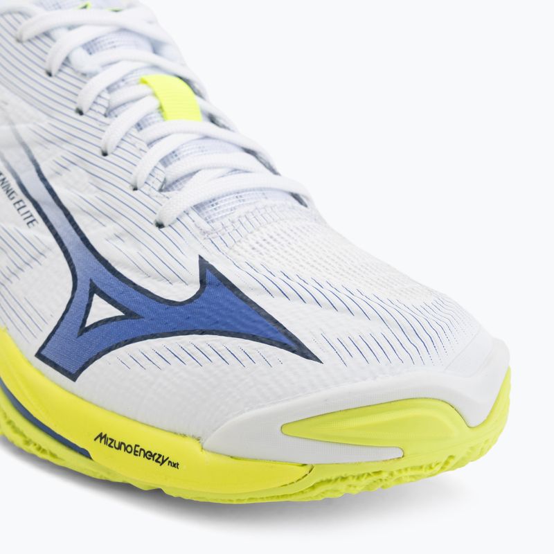Volejbalové boty Mizuno Wave Lightning Elite white/lighting yellow/dazzling blue 7