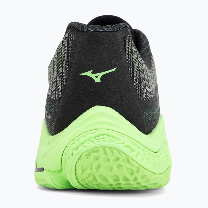 Volejbalové boty Mizuno Wave Lightning Elite black/glowing apple/mandarin orange 6