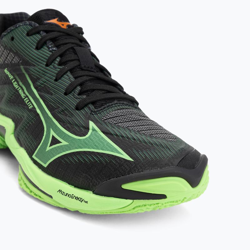 Volejbalové boty Mizuno Wave Lightning Elite black/glowing apple/mandarin orange 7