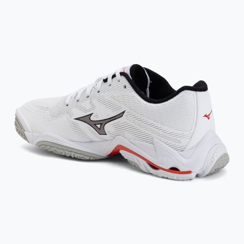 Volejbalové boty Mizuno Wave Lightning Elite white/black/fiery red 3