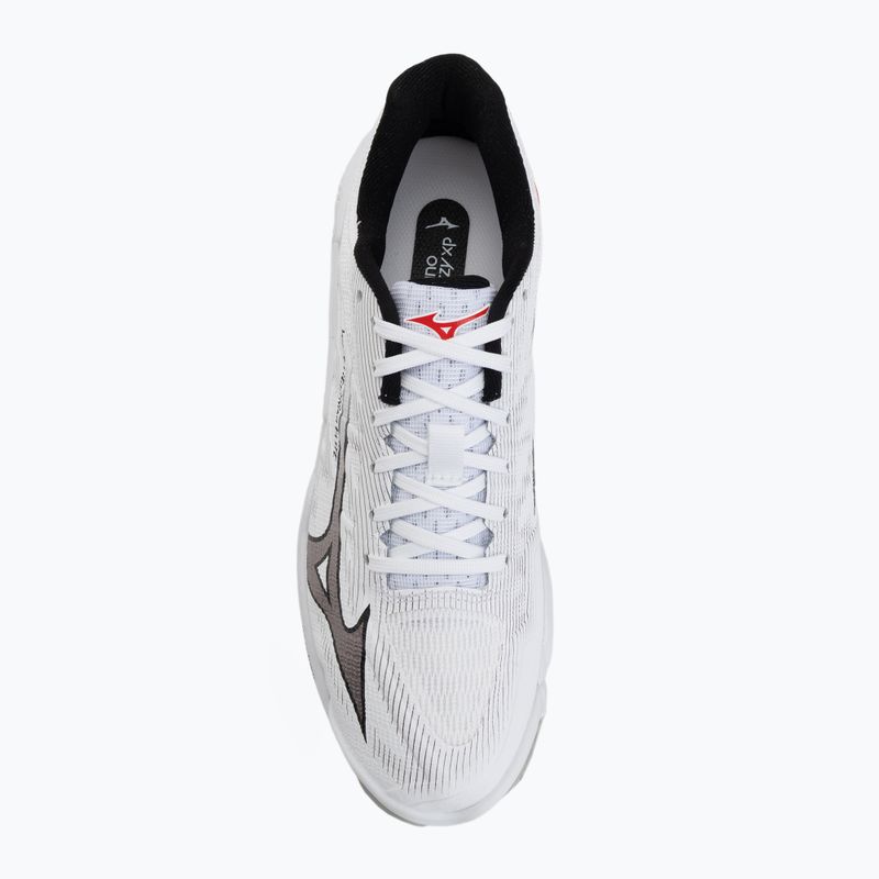 Volejbalové boty Mizuno Wave Lightning Elite white/black/fiery red 5