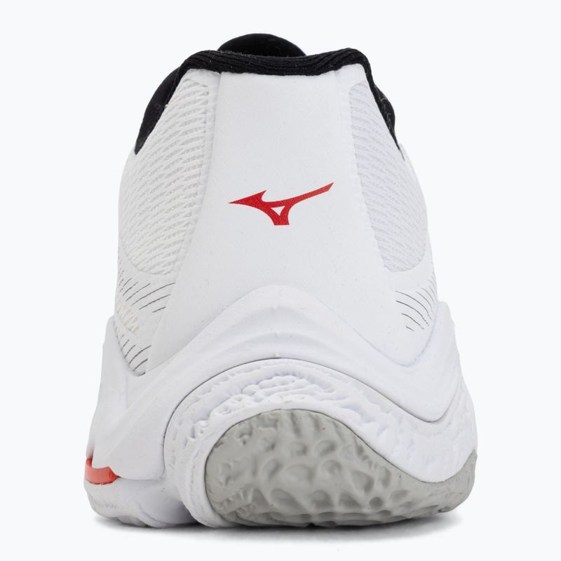Volejbalové boty Mizuno Wave Lightning Elite white/black/fiery red 6