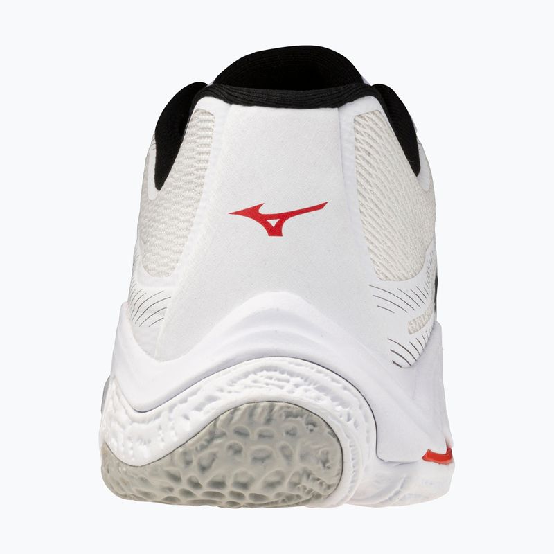 Volejbalové boty Mizuno Wave Lightning Elite white/black/fiery red 3