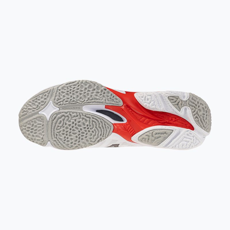 Volejbalové boty Mizuno Wave Lightning Elite white/black/fiery red 4