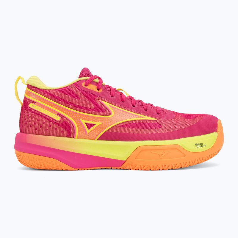 Volejbalové boty Mizuno Neo Jump pink tetra/fortune yellow/light 2