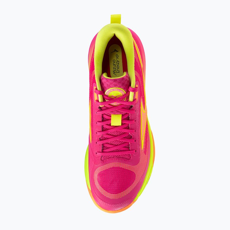 Volejbalové boty Mizuno Neo Jump pink tetra/fortune yellow/light 4