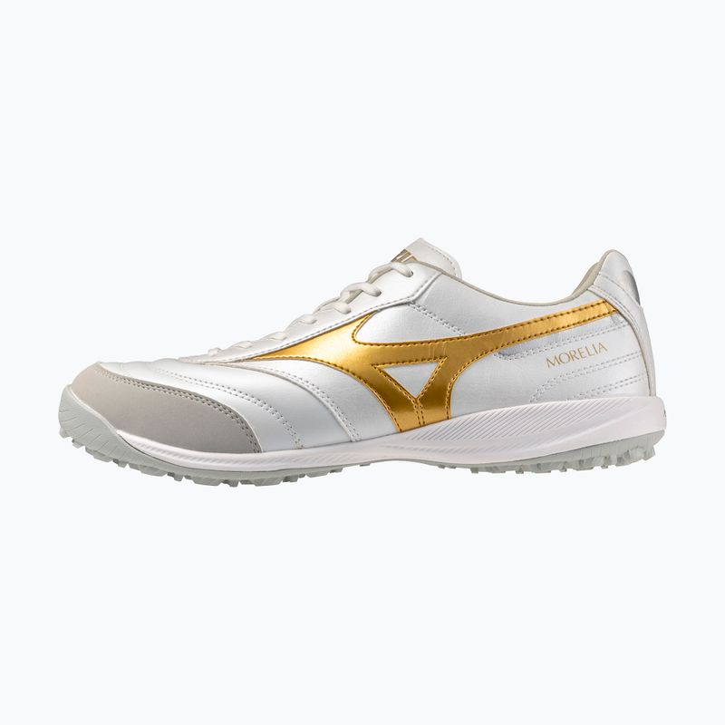 Kopačky Mizuno Morelia Sala Pro TF white/football gold/galaxy silver 2