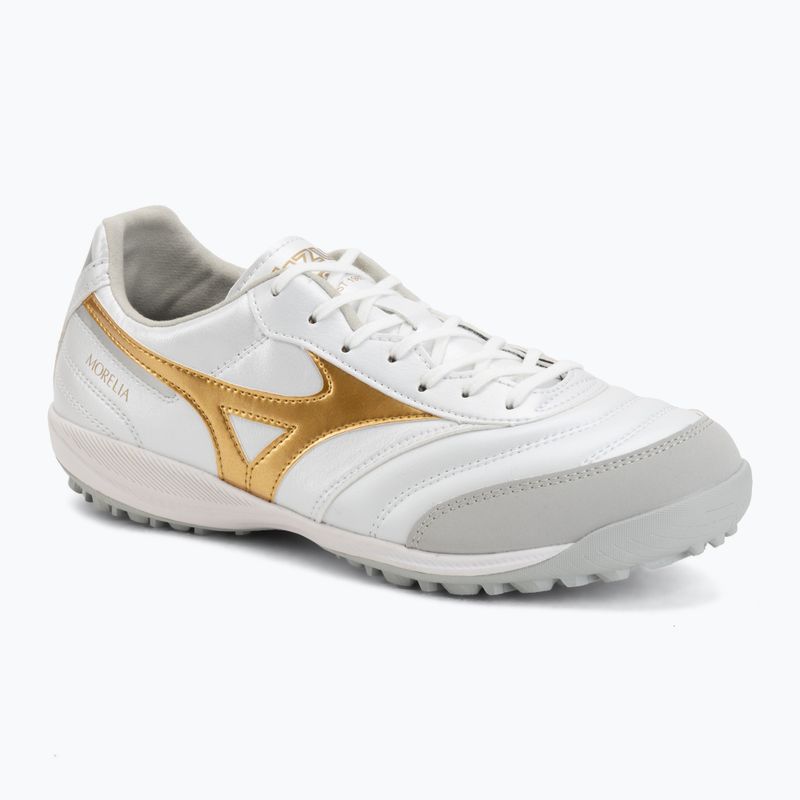 Kopačky Mizuno Morelia Sala Pro TF white/football gold/galaxy silver