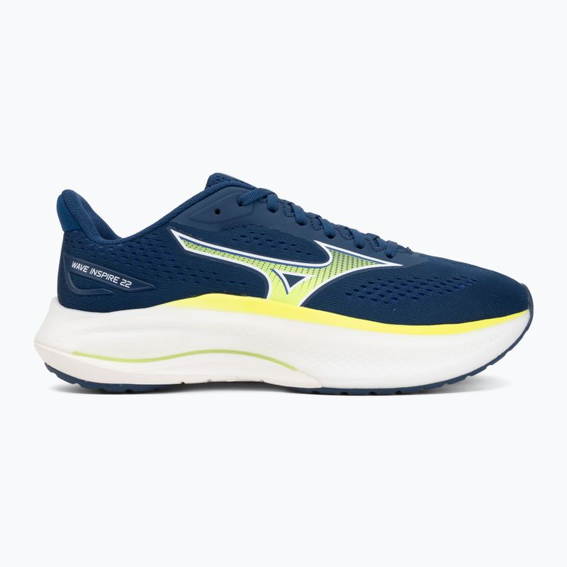 Pánské běžecké boty Mizuno Wave Inspire 22 estate blue/lightning yellow 2