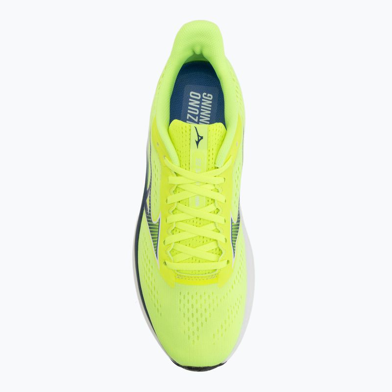 Pánské běžecké boty Mizuno Wave Inspire 22 lightning yellow/dazzling blue 5