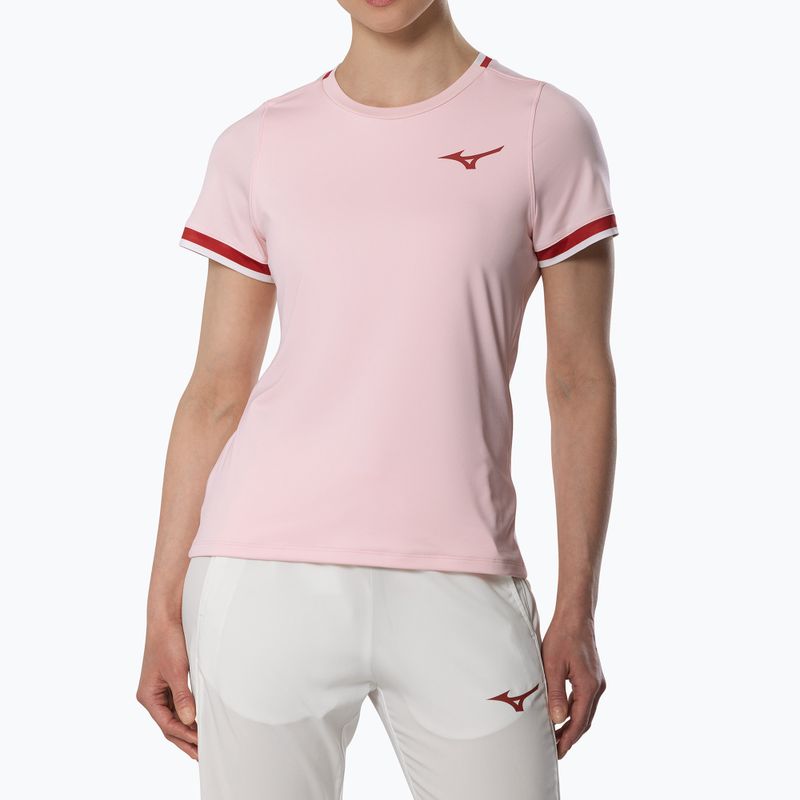 Dámské tenisové tričko Mizuno Stargazer Tee pinkesque