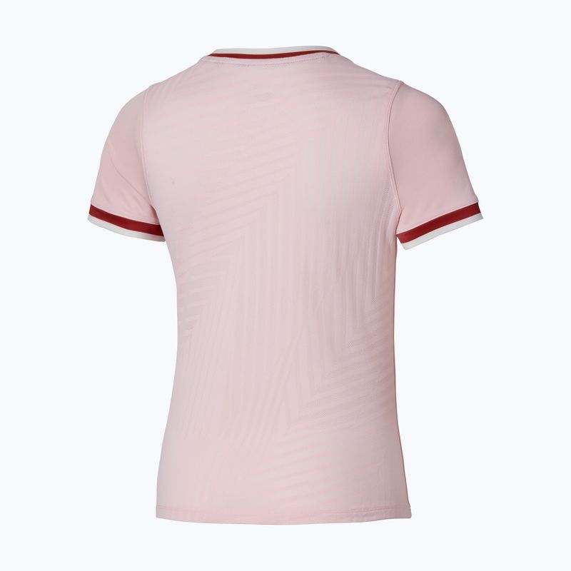 Dámské tenisové tričko Mizuno Stargazer Tee pinkesque 4